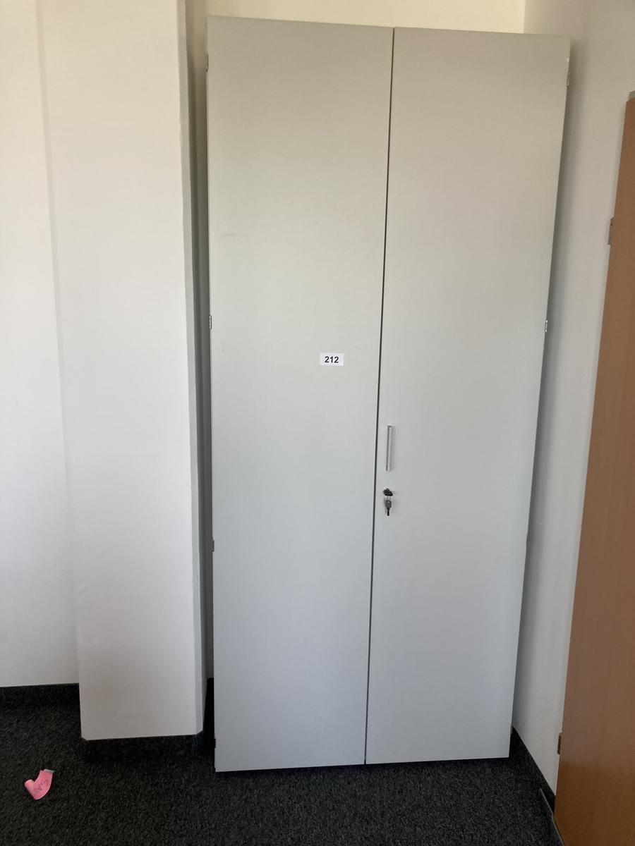 Aktenschrank, 6 Ordnerhöhen, Maße: ca. B 100 x 45 x 230 cm